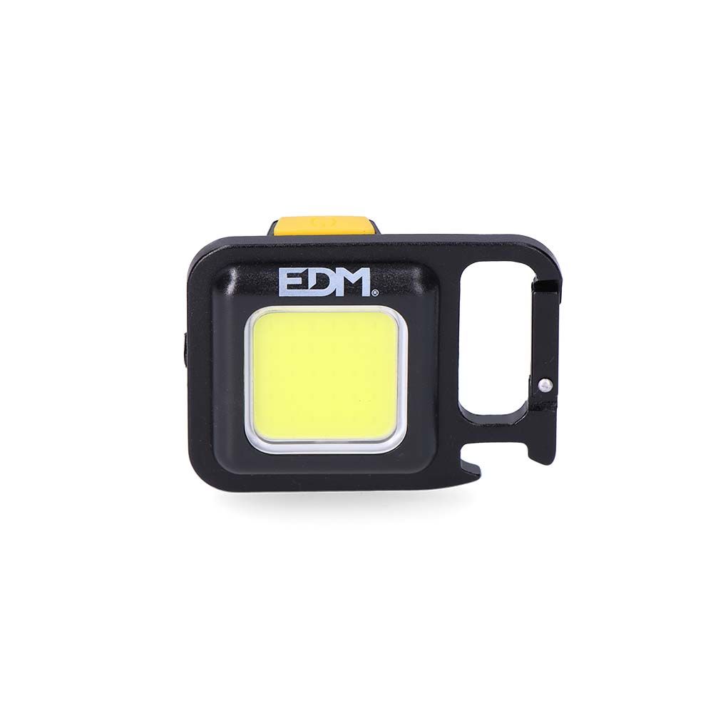 Lanterna chaveiro multifuncional cob 6 w, medida 45 x 21,5 x 62 mm - Image 2