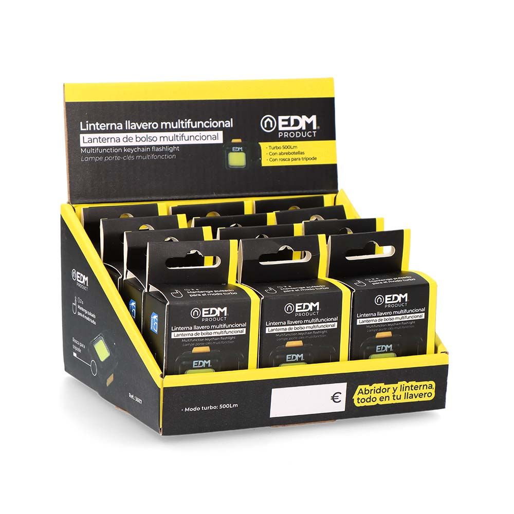 Lanterna chaveiro multifuncional cob 6 w, medida 45 x 21,5 x 62 mm - Image 7