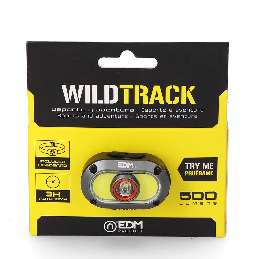Lanterna frontal LED wildtrack TX2, alumínio, recarregável, 7 + 5 W, 50 x 32 x 37 mm - Image 6