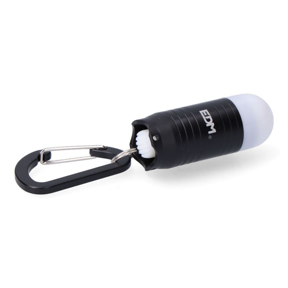 Lanterna LED porta-chaves nanokey, com mosquetão, 3xLR44 incluídas, cores sortidas - Image 2