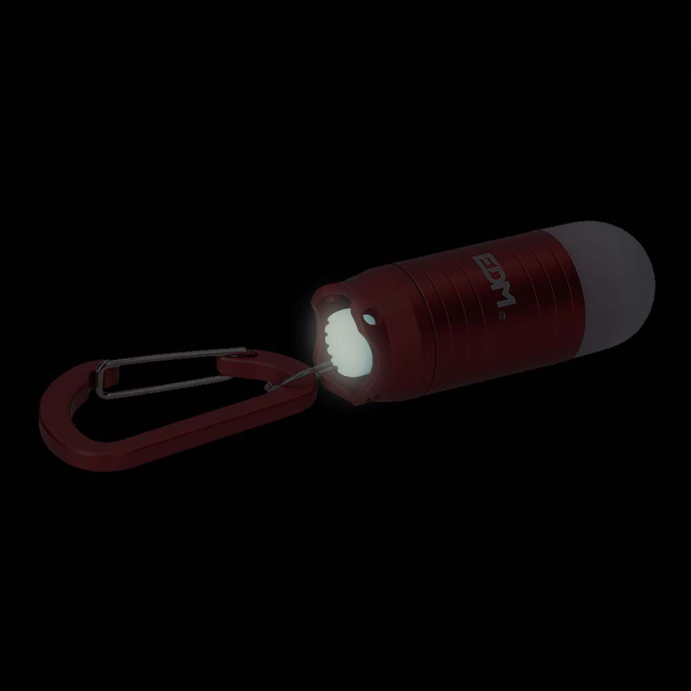 Lanterna LED porta-chaves nanokey, com mosquetão, 3xLR44 incluídas, cores sortidas - Image 4