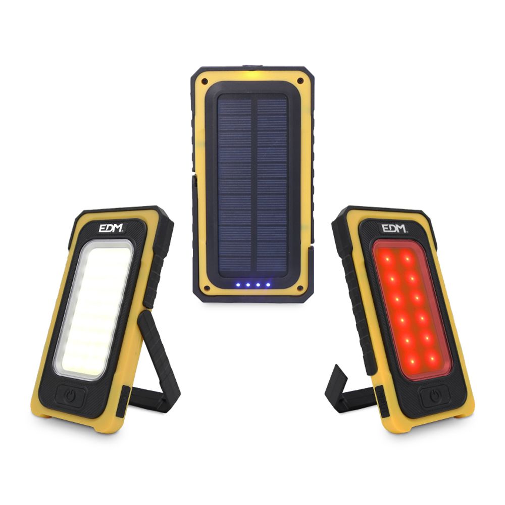 Lanterna LED COB solar force, recarregável, com gancho e íman, 10 W 750 LM - Image 3