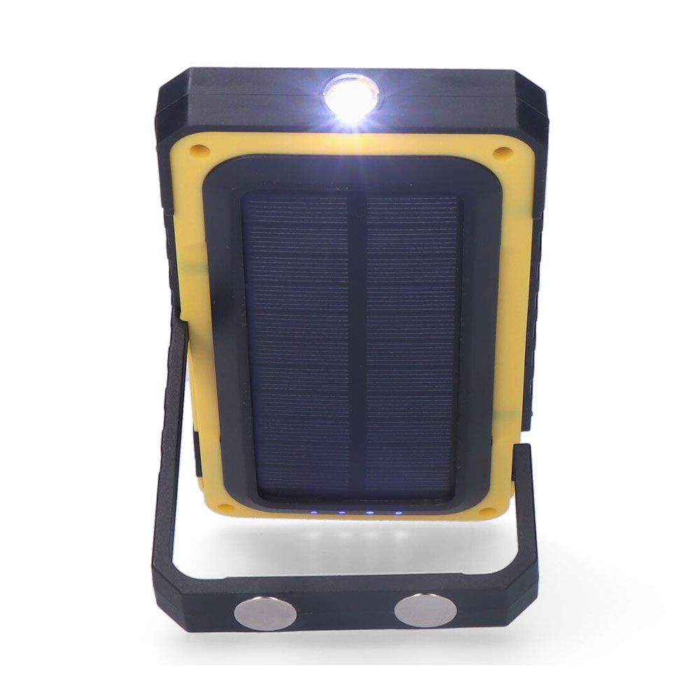 Lanterna LED COB solar force, recarregável, com gancho e íman, 10 W 750 LM - Image 5