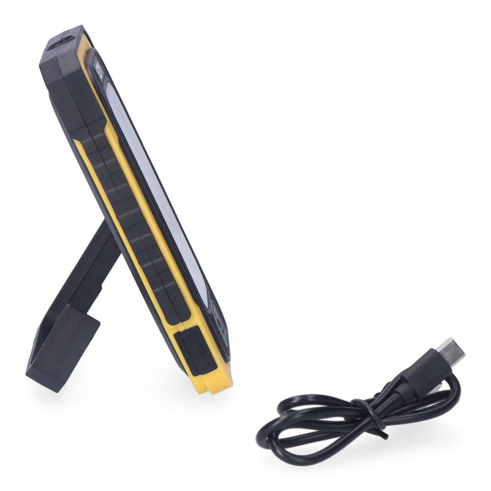 Lanterna LED COB solar force, recarregável, com gancho e íman, 10 W 750 LM - Image 6