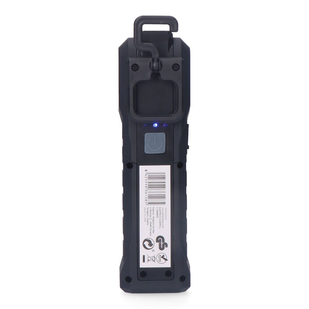 Lanterna LED de trabalho true work COB 5 W 200lm + 200lm + foco superior 50lm, recarregável - Image 2