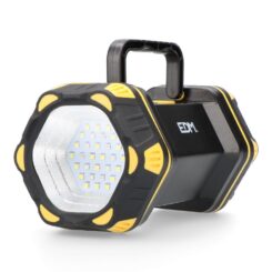 Lanterna LED de mão titan guard, recarregável, 3 pontos de LUZ