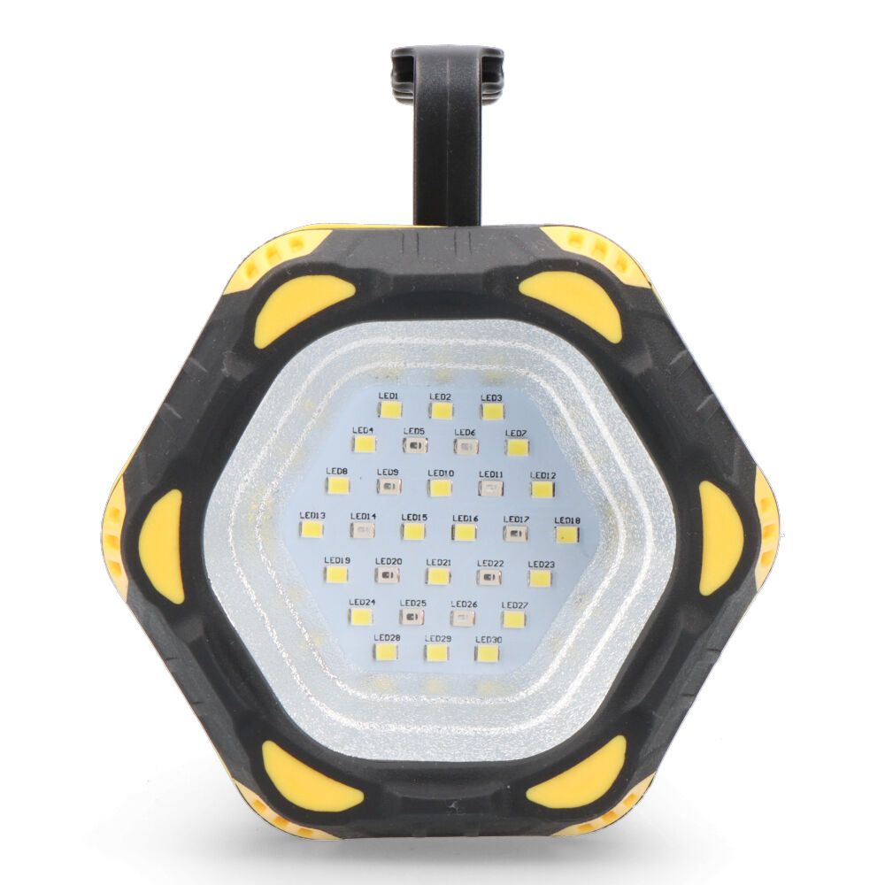 Lanterna LED de mão titan guard, recarregável, 3 pontos de LUZ - Image 2