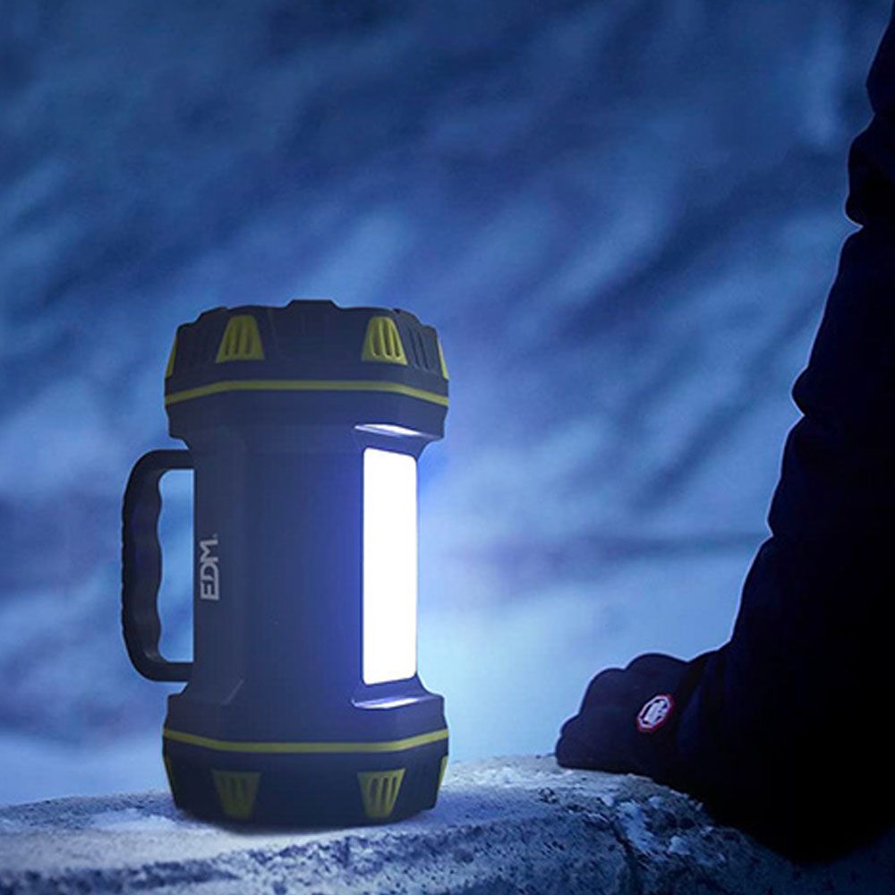 Lanterna LED de mão titan guard, recarregável, 3 pontos de LUZ - Image 10