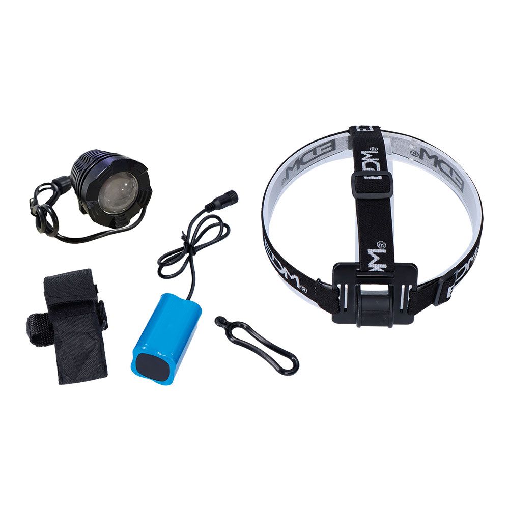 Refletor LED recarregável de alumínio 180 lm, 50 lm, flash. função frontal/bicicleta - Image 4