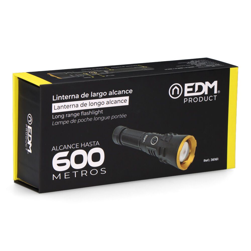 Lanterna LED de longo alcance wolf PRO X3 1800 LM 20 W recarregável - Image 6