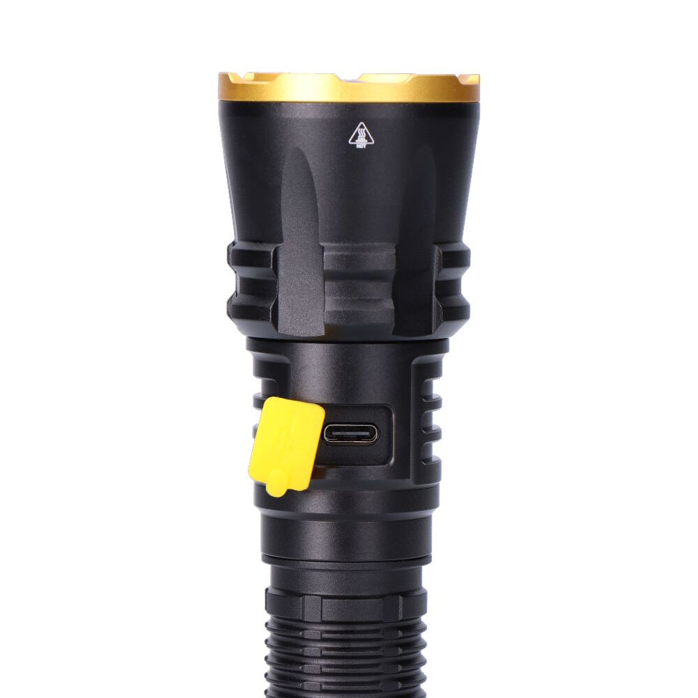 Lanterna LED de longo alcance wolf PRO X3 1800 LM 20 W recarregável - Image 5