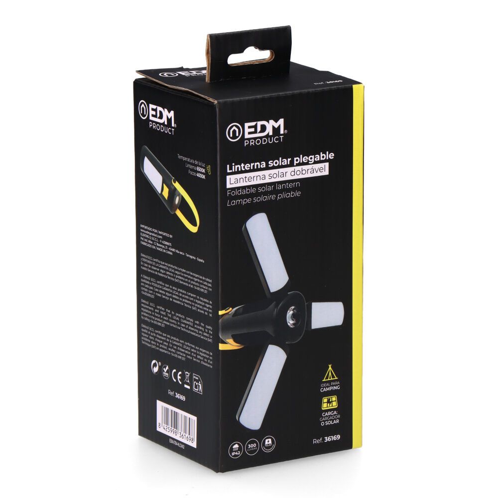 Lanterna solar dobrável recarregável USB - Image 4