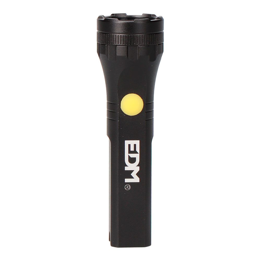 Mini lanterna LED atom force, alumínio, recarregável, 10 W 420 LM