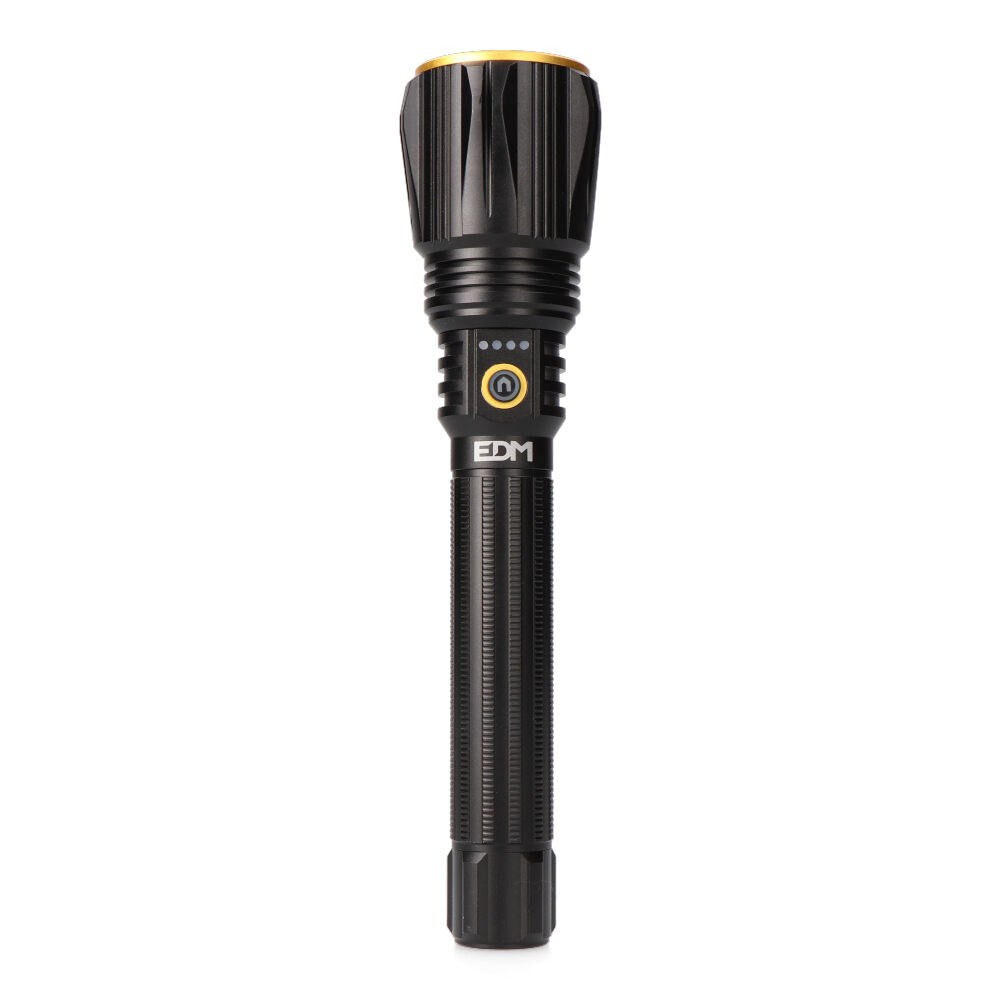 Lanterna LED táctica de longo alcance, wolfpro X6, 10000 LM
