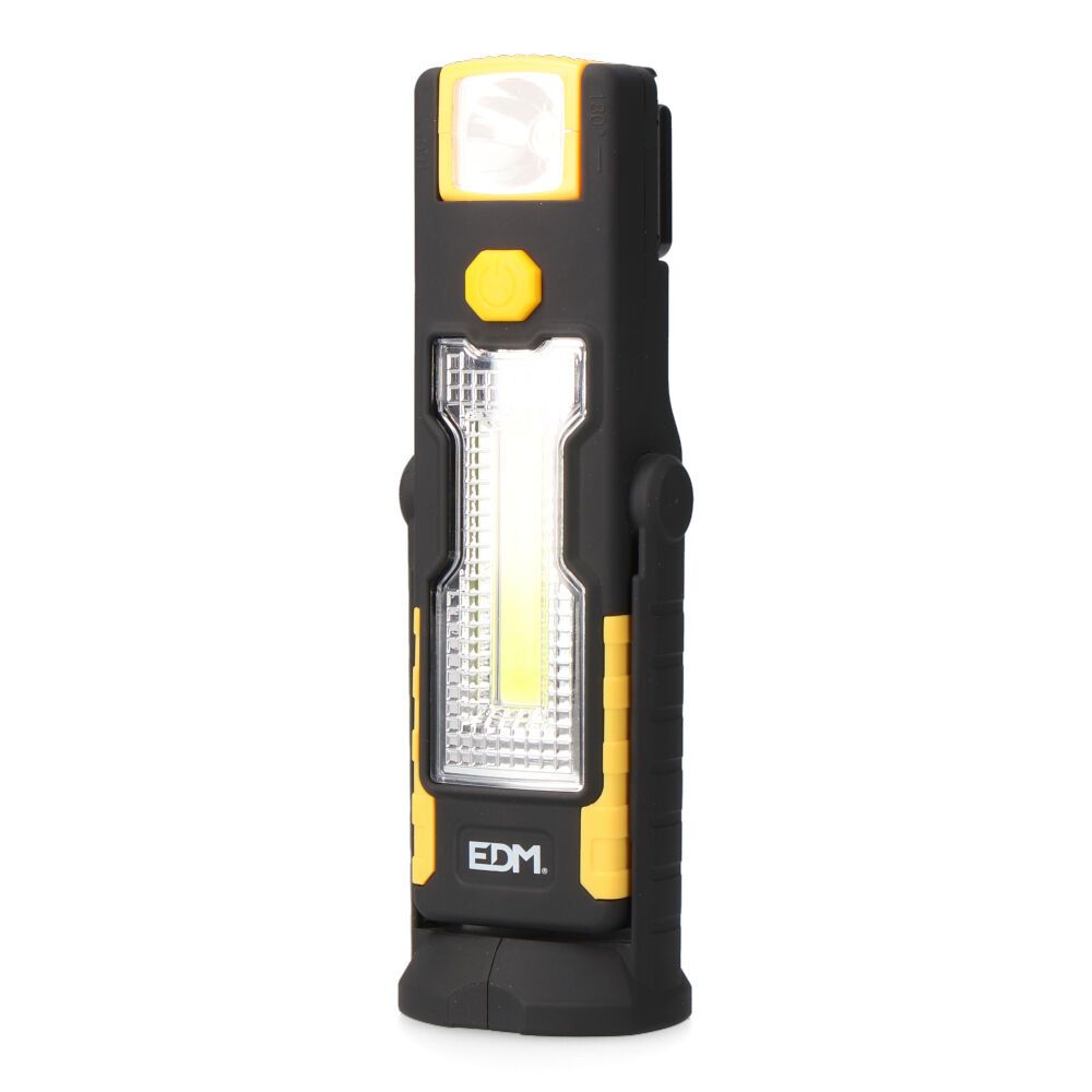 Lanterna LED XL free work, dupla função com gancho + íman 3 x AAA (pilhas incluídas) - Image 2