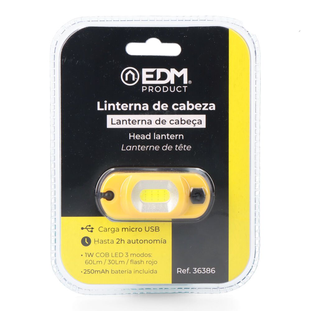 Lanterna frontal led recarregável trek finder s1 1w 100 im - Image 4