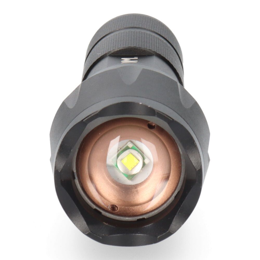 Lanterna LED tactical force, zoom, alumínio, 3 W 140 LM 3xAAA (incluídas) - Image 4