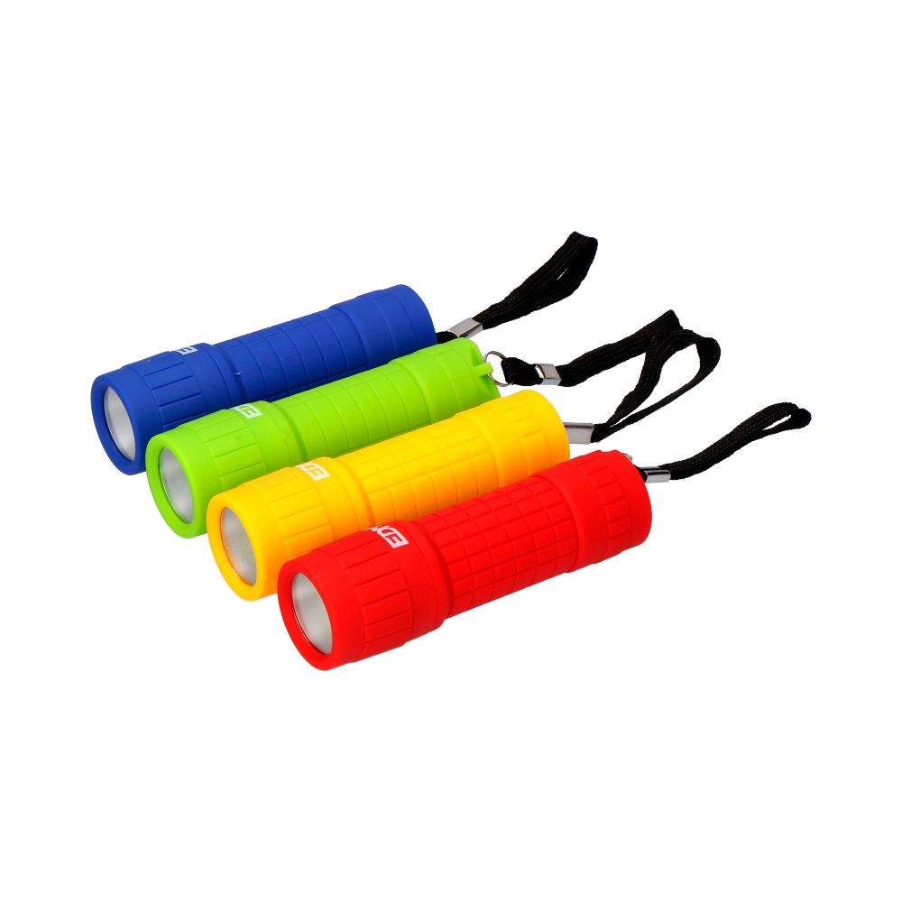 Mini lanterna LED COB trail grip 60 LM 0,5 W, 3xAAA incluídas, cores sortidas, Ø30 x 96 mm