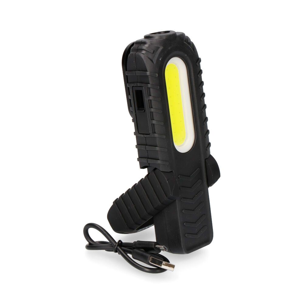 Lanterna de trabalho true work F2 LED recarregável true work F2 com USB, com gancho, CLIP, ímã e suporte. COB 5 W 300 LM / 3 W 90 LM - Image 6