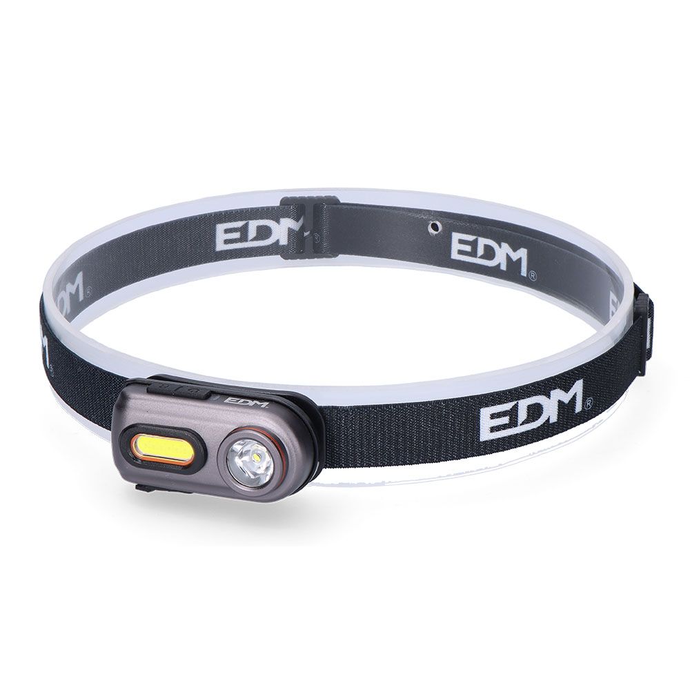 Lanterna LED frontal wildtrack TX3 recarregável, 2 leds 400 LM 5 W, 63 x 25 x 33 mm