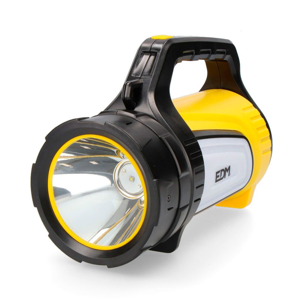 EDM Lanterna LED multifuncional recarregável Titan guard x2 + powerbank 10 w 350 lm