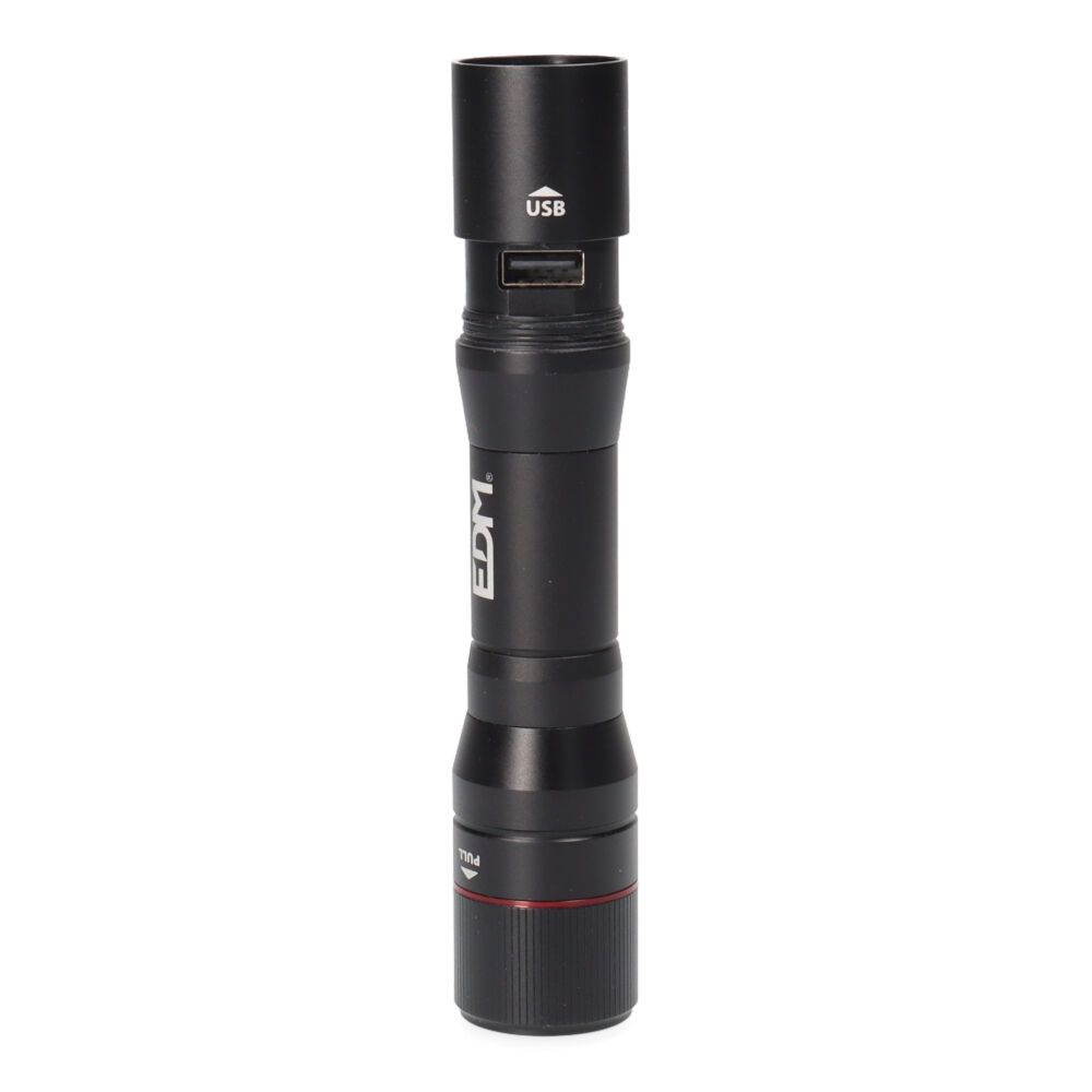 Lanterna de 1 LED wild force KV2 20W 1800 LM, corpo alumínio, recarregável, power bank - Image 5