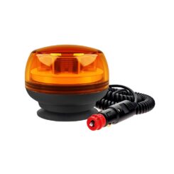 Mini farol rotativo LED magnético 12V-24V