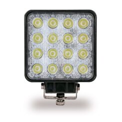 LUZ de trabalho quadrado com 16 leds, 3500 IM, 48 W, 10-48 V