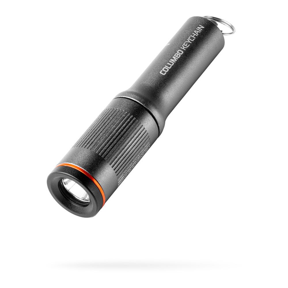 Chaveiro lanterna Columbo. caneta super compacta