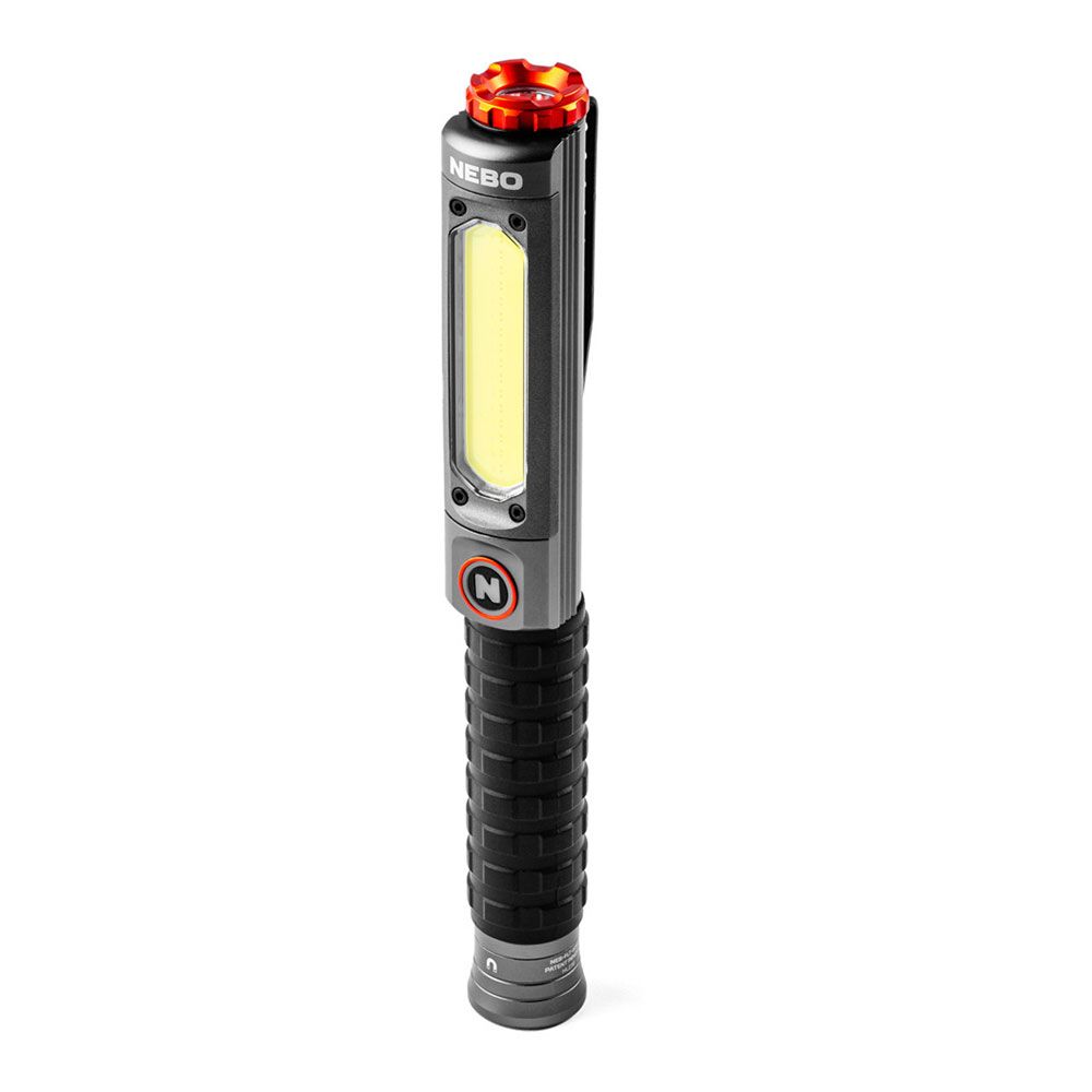 Lanterna Big Larry Pro+. lâmpada recarregável+cob, na compra de 6 unidades um display de presente