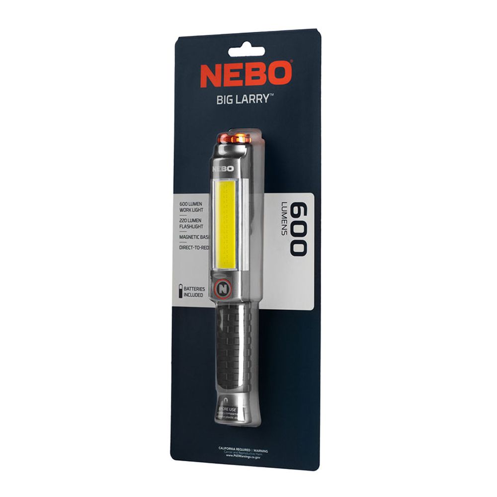 Lanterna Big Larry 3. lâmpada+cob, na compra de 12 unidades um display de presente - Image 3