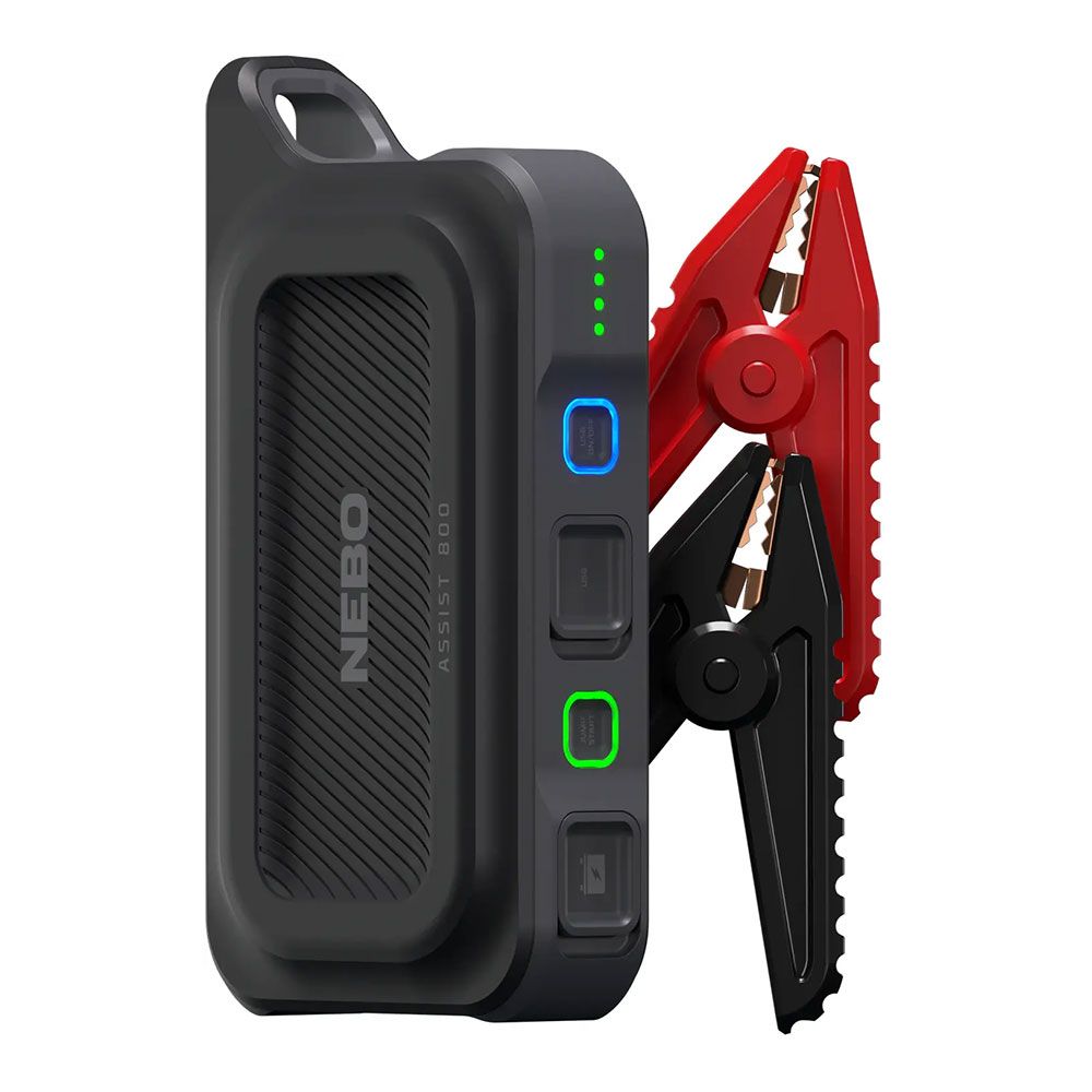 Arrancador 800AMPS+POWERBANK 8100 MAH assist 800 jump starter. nebo - Image 2