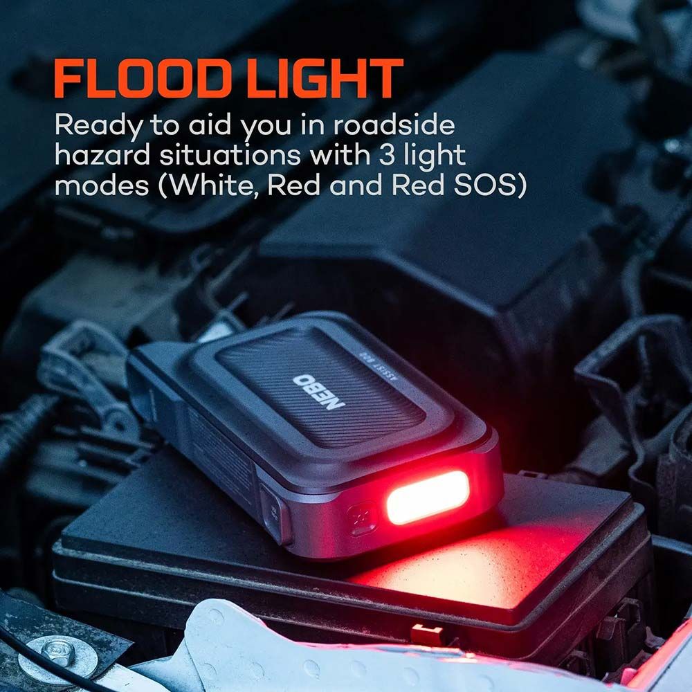 Arrancador 800AMPS+POWERBANK 8100 MAH assist 800 jump starter. nebo - Image 4