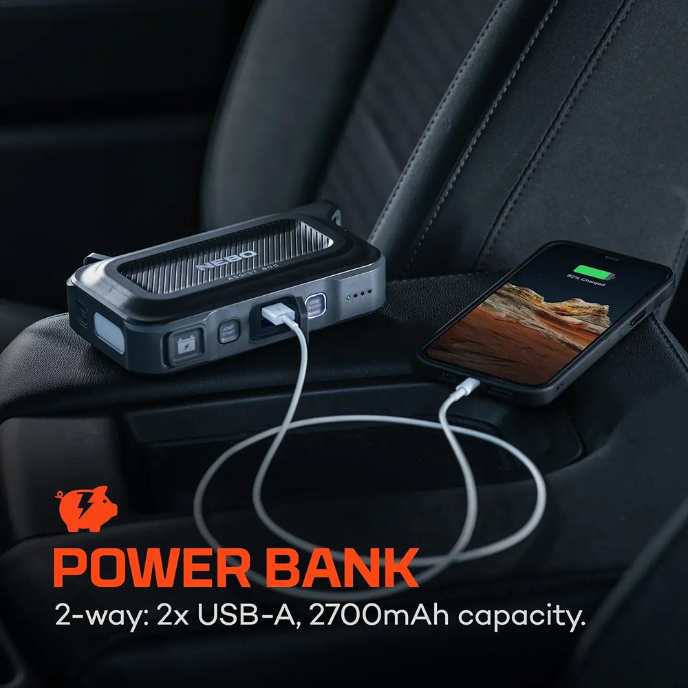 Arrancador 800AMPS+POWERBANK 8100 MAH assist 800 jump starter. nebo - Image 5