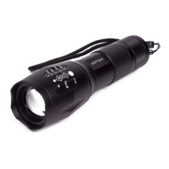 Lanterna tática de alumínio superbeam 5W operada por bateria
