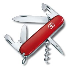 Navalha bantam vermelha, 12 funções, peso 59 g, 26 x 14 x 91 mm
