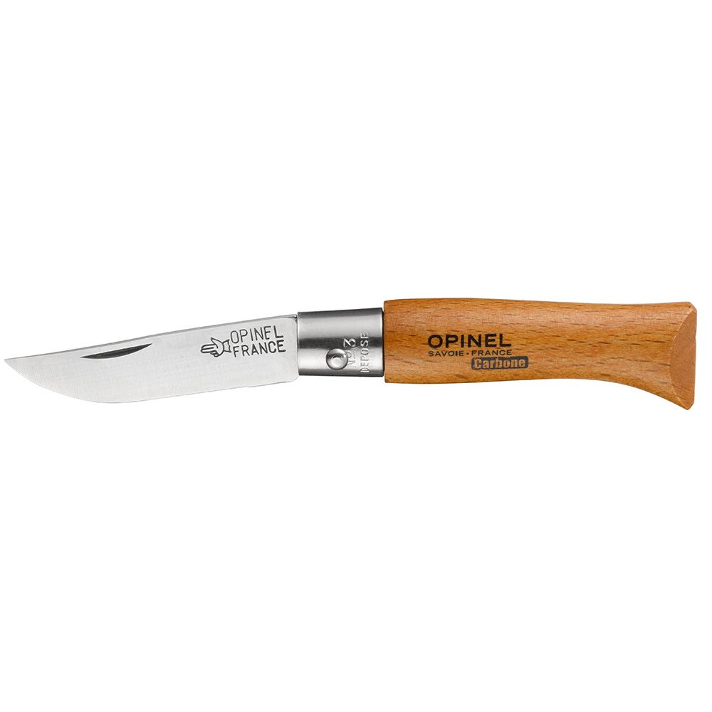 Navalha de aço de carbono nº 3, lâmina de 4 cm