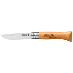 Navalha de aço de carbono nº 6, lâmina de 7 cm