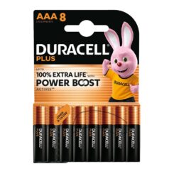Pilha alcalina AAA power boost LR03 MN2400 1,5 V Ø10,5 x 44,5 mm blíster 8 UDS