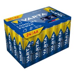 Longlife power cube aa pilha alcalina - lr06 (caixa de 24 unidades) ø14,5 x 50,5 mm