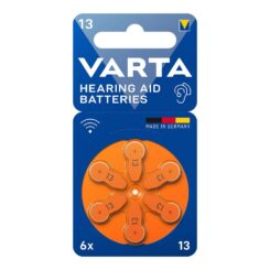 Pilhas para aparelhos auditivos varta hearing AID batteries 13 (blíster 6 un)