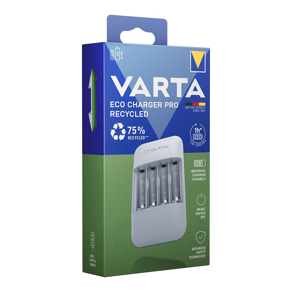 Varta eco charger pro carregador de bateria reciclada - Image 2