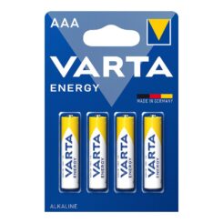 VARTA Bateria alcalina Energy aaa - lr03 (blister 4 unidades) ø10,5x44,5mm