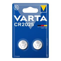VARTA Célula botão de micro lítio cr2025 3 v ø20,0 x 2,5 mm blister 2 unidades
