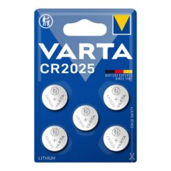 VARTA Pilha botão de micro lítio cr2025 3 v ø20,0 x 2,5 mm blister 5 unidades