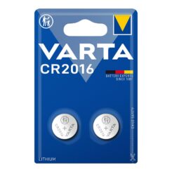VARTA Célula botão de micro lítio cr2016 3 v ø20,0 x 1,6 mm blister 2 unidades