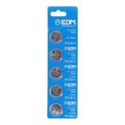 Pilha lithium micro CR2016 3 V Ø20,0 x 1,6 mm blister 5 UDS