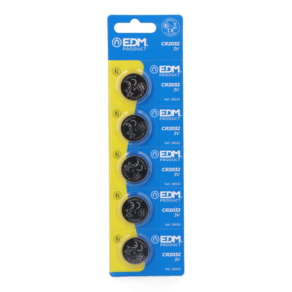 Pilha lithium micro max-pro CR2032 3 V Ø20,0 x 3,2 mm blister 5 UDS