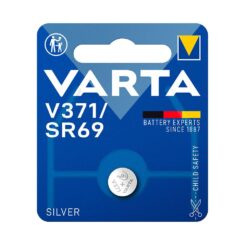Micropilha de botão silver sr69 - v371 1,55 V ø9,5 x 2,05 mm, blister