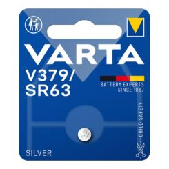 Pilha silver SR63 - V379 1,55 V Ø5,8 x 2,15 mm blister